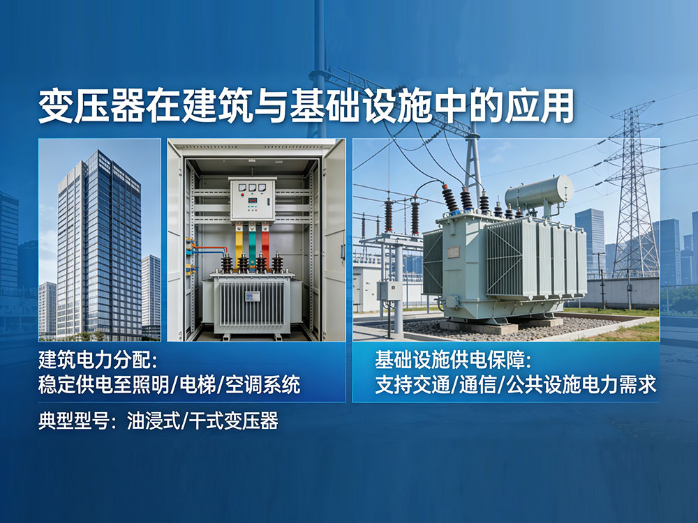 蔡甸变压器应用于建筑与基础设施